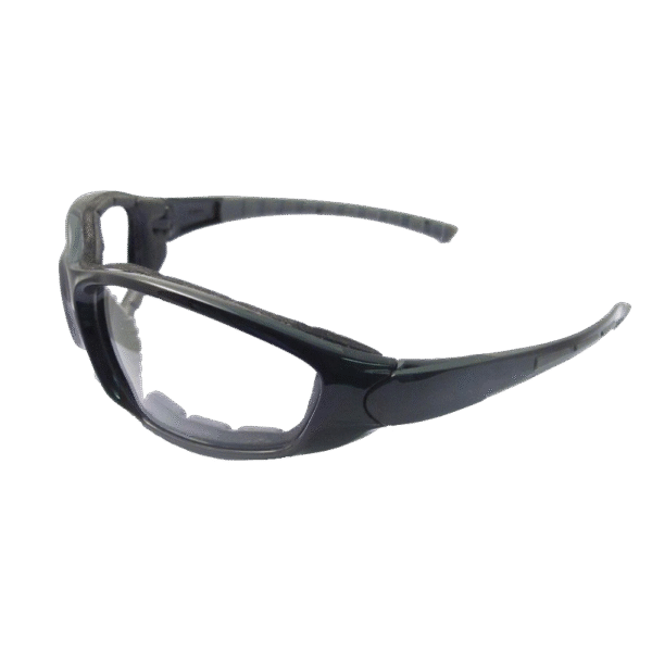 Gafas de Seguridad ERB Ammo Black Frame Clear Anti Fog