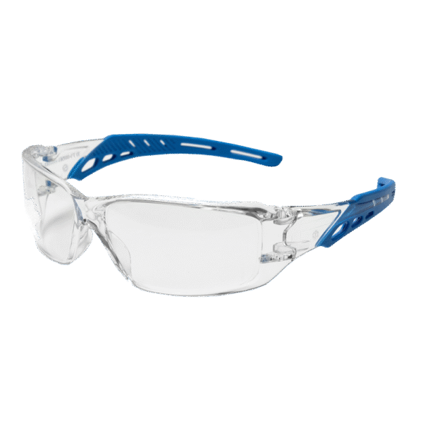 Gafas de Seguridad ERB Kick Blue Clear Anti Fog