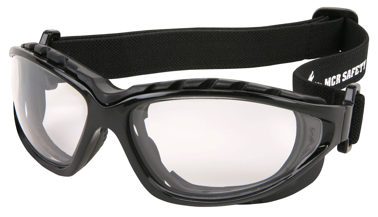 Gafas de Seguridad Negras con Forro de Espuma