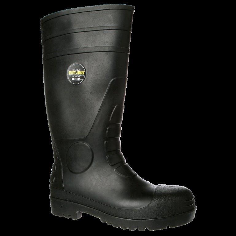BOTAS DE SEGURIDAD GOMA NEGRA SAFETY JOGGER HERCULES S5