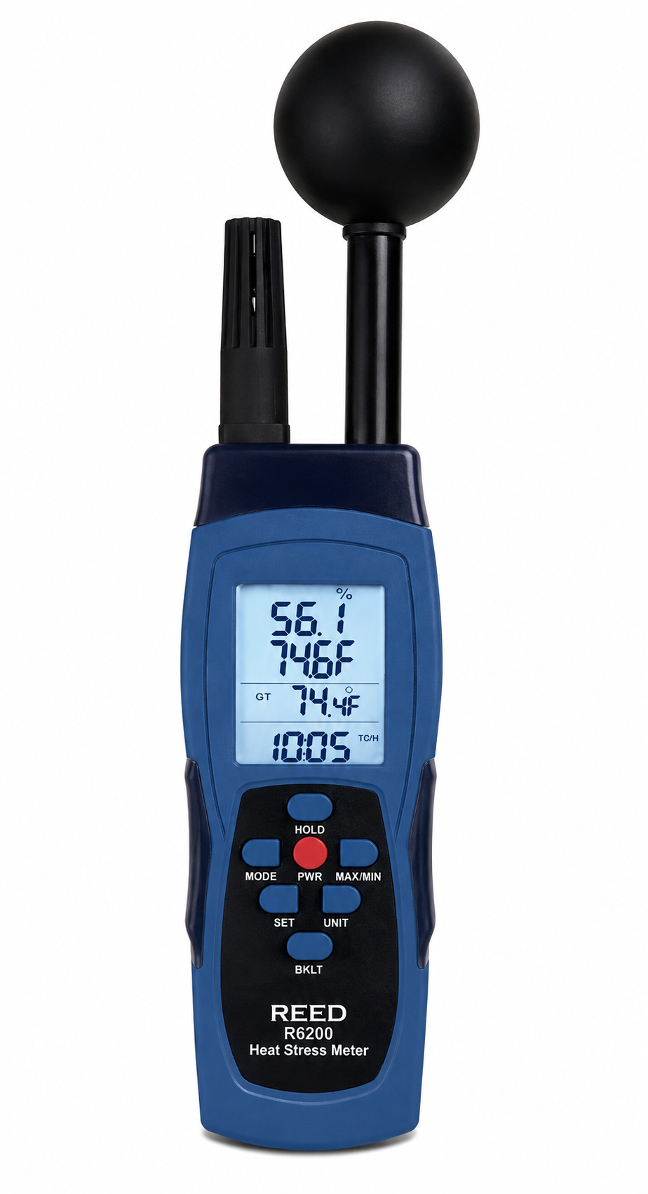 REED Medidor de Estrés Térmico REED, BAROMETRIC PRESSURE, WBGT W/Certificación NIST