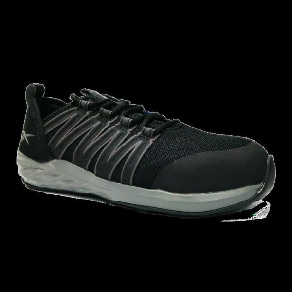 CALZADO DE TRABAJO DEPORTIVO REEBOK HOMBRES NEGRO Y GRIS – RB2211