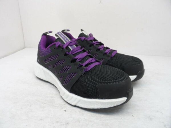 CALZADO REEBOK DEPORTIVO PARA DAMAS NEGRO Y MORADO – RB315