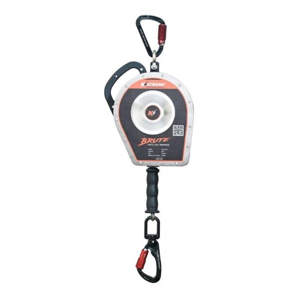 Cuerda de seguridad autorretráctil sellada KStrong® BRUTE™ de 60 pies