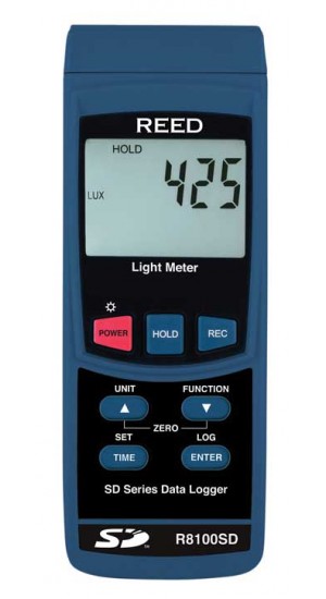 REED Light Meter Certificación NIST