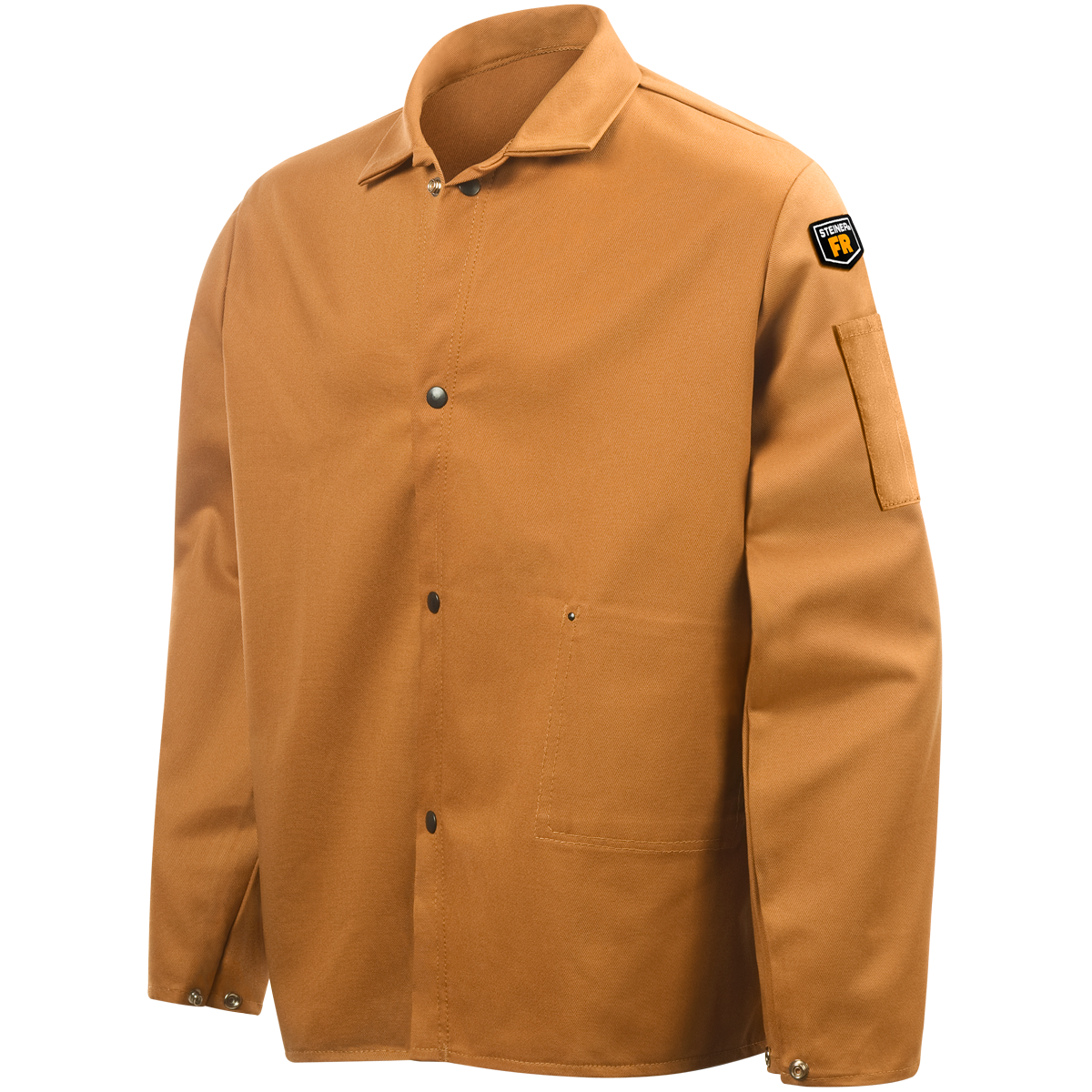 Chaqueta de algodón FR de 12 oz 30" Marrón
