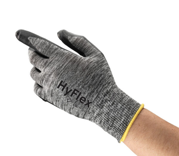 Los guantes Ansell HyFlex 11 801 SISE 8