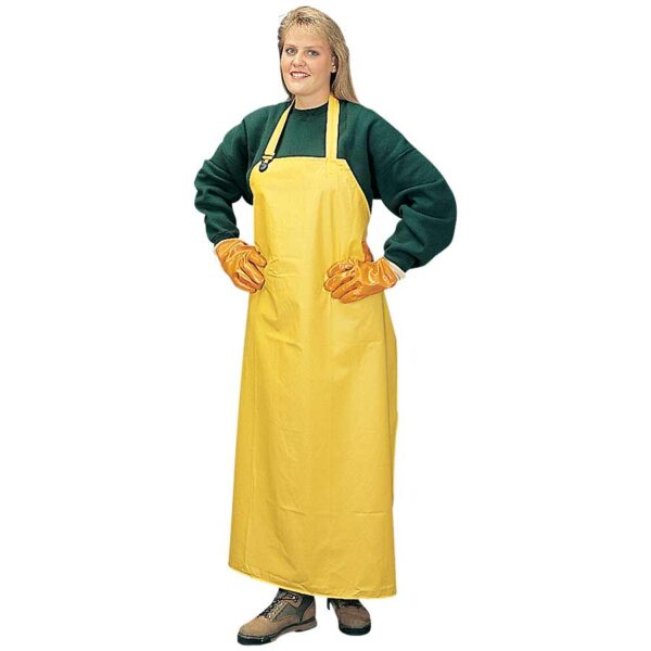 DELANTAL EN PVC AMARILLO