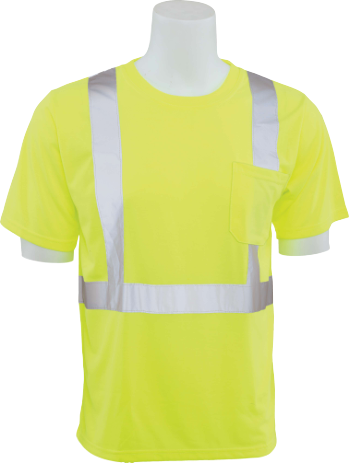 CLASS 2 SHORT SLV T LIME MD