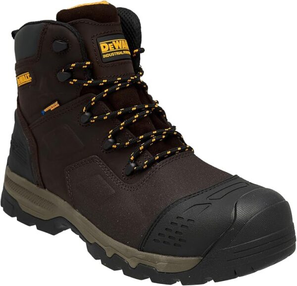 BOTA DE SEGURIDAD DEWALT MANVEL MARRON EH WATERPROOF