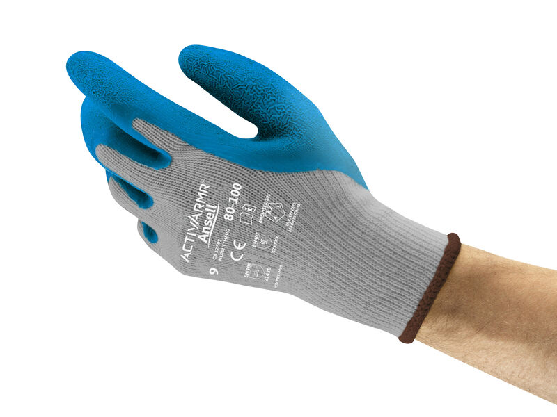 GUANTE ANSELL POWERFLEX 80 100 SIZE 8