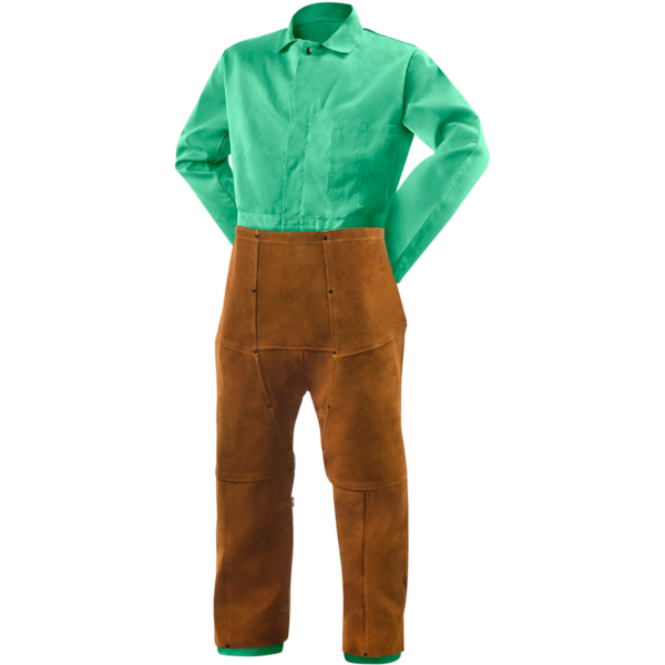 PANTALÓN DELANTALES EN CUERO PARA SOLDADOR WELD RITE