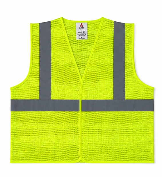 Chaleco de señalización de alta visibilidad, Unisex