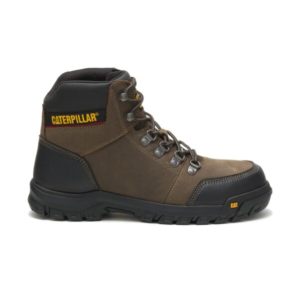 Bota Caterpillar Outline con punta de acero para hombre Marron