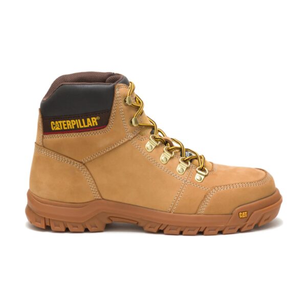 Bota CAT PRECISION Waterproof color Marrón #43