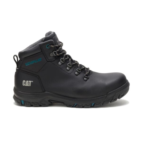 Bota Caterpillar Mae Waterproof con punta de acero para mujer Negra