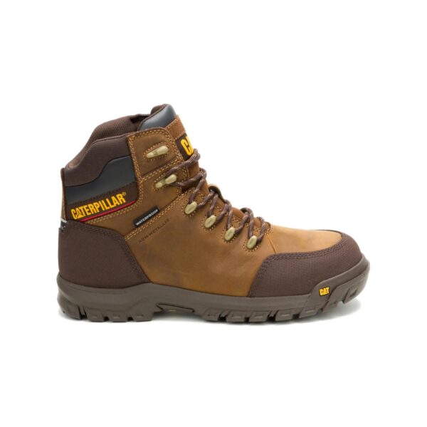 BOTA DE SEGURIDAD CAT RESORPTION P91791 WATERPROOF MARRÓN