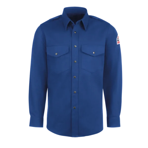 Camisas Bullwark mangas largas blue navy