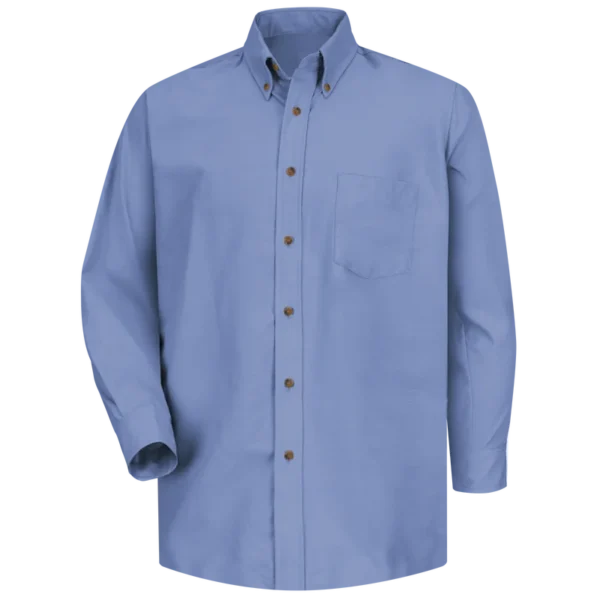 CAMISA Bullwark MANGAS LARGA BLUE NAVY  (con logo EDENORTE)